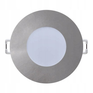 Oczko LED 345 lm 2700 K 8 cm srebrne