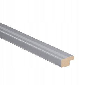Listwa wieńcząca GoodHome Alisma 240 x 3,5 cm biały połysk