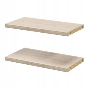 Półka GoodHome Atomia 33,9 x 18,2 cm dąb 2 szt.