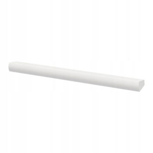 Uchwyt drewniany GoodHome Atomia 29,3 cm biały 2 szt.