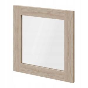 Drzwi GoodHome Atomia 37,2 x 37,2 cm dąb/szkło transparentne