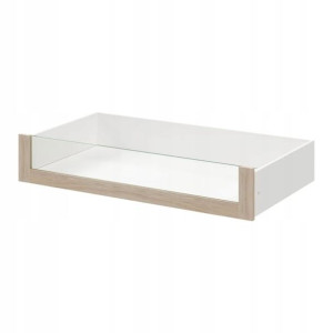 Szuflada wewnętrzna GoodHome Atomia 96,4 x 50 x 17 cm dąb/szkło