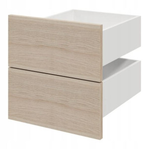 Szuflada zewnętrzna GoodHome Atomia 33,9 x 39 x 18,45 cm dąb 2 szt.
