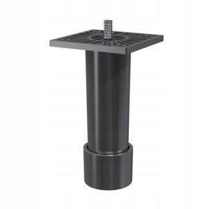Nóżki regulowane GoodHome Atomia 11 cm szare 2 szt.