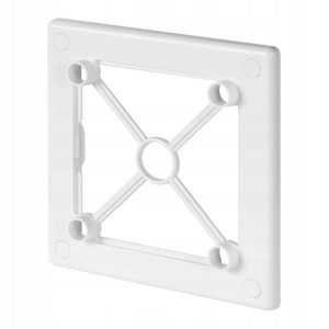 Ramka do panelu wentylatora Awenta fi 125 mm biała