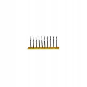 Zestaw wierteł precyzyjnych 0.6 - 2.3 mm CON-MTA-01 10 szt. CONDOR