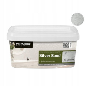 Primacol Farba strukturalna Silver Sand Valencia 1 l