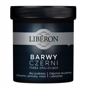 Liberon Farba Barwy Czerni czarna purpura mat 0,5 l