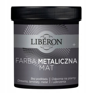 Liberon Farba Metaliczna aluminium mat 0,5 l