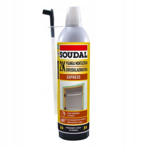 Soudal Pianka montażowa wężykowa Soudafoam 2K 400 ml