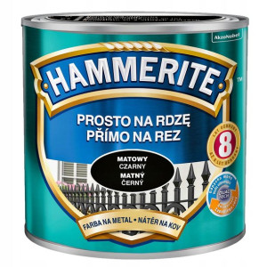 Farba antykoryzyjna hammerite 0,25 czarna