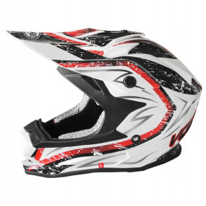 Kask crossowy White Storm 55-56