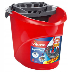 Wiadro do mopa z podstawką do wykręcania SuperMocio