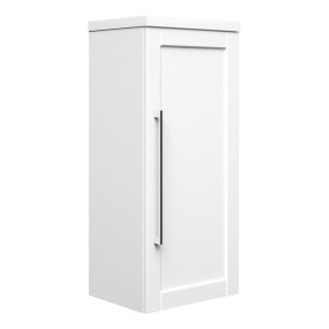 Szafka niska łazienkowa wisząca biała 35x80x27 cm