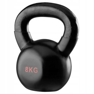 Odważnik kettlebell 8kg z uchwyem WINYL