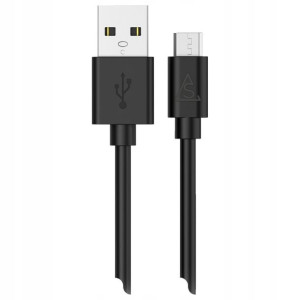 Przewód Micro USB 1 m Czarny