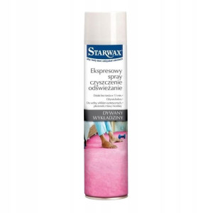 Ekspresowa pianka do dywanów i wykładzin Starwax 600 ml