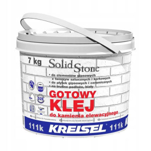 Klej do kamienia elewacyjnego SOLID STONE 7 kg KREISEL