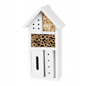 Ekologiczny Domek dla owadów pszczół murarka 26cm x 13cm