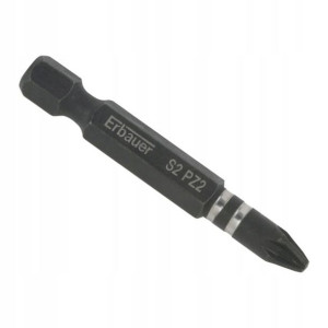 Bity udarowe Erbauer 50 mm PZ2 3 szt.
