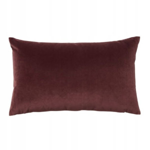Poduszka GoodHome Valgreta 30 x 50 cm burgundowa
