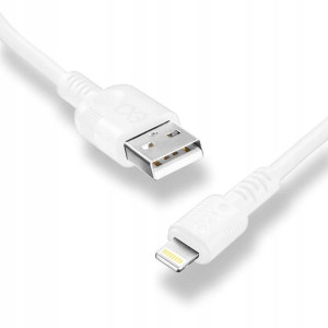 Kabel WHIPPY USB-Light 2m biały