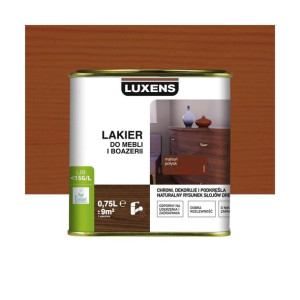 Lakier do mebli i boazerii 0.75 l Mahoń Luxens