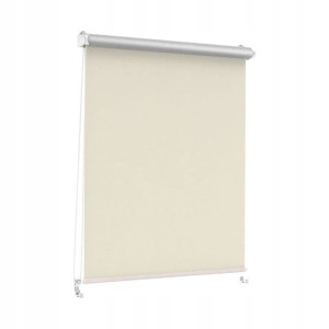 Roleta zaciemniająca Silver Click 88.5 x 150 cm srebrna lód termoizolacyjna
