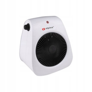 Termowentylator 2000 W biało - czarny Alpina