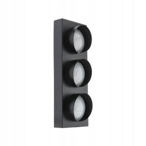 Kinkiet Street czarny LED Abigali