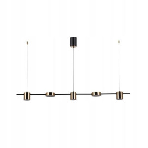 Lampa wisząca Remdal LED czarna Italux