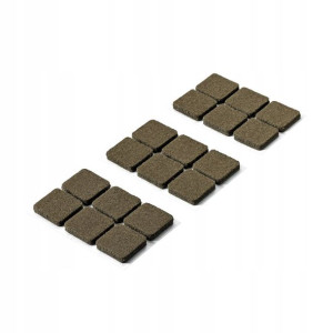 Hettich Podkładki filcowe brąz 22x22mm 18szt