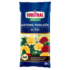 SUBSTRAL Podłoże do róż Osmocote 20 L