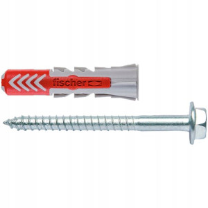 Fischer Kołek uniwersalny DP+wkręt 10x50 10szt