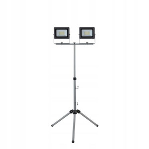 Naświetlacz LED 2 x 50 W na statywie 6500 K 2 x 4250 lm