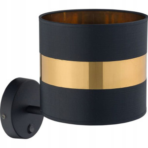 TK Lighting Kinkiet PARIS GOLD złoty szer.28cm E27