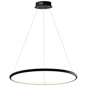 Reality Lampa wisząca RAGI LED czarna śr.63cm czarna 36W