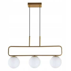 Candellux Lampa wisząca JOVE mosiądz 3xG9