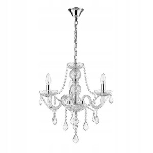 Light Prestige Lampa wisząca CRISTALLO 3xE14