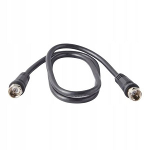 Kabel antenowy żeński biały 0,75 m