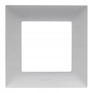 Ramka pojedyncza Legrand Niloe Step aluminium