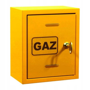 Szafka gazowa metalowa 250 x 300 x 180 mm pełna