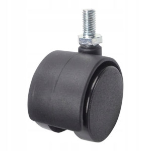 Zestaw meblowy fi 40 mm 30 kg gwint M8 z kołem