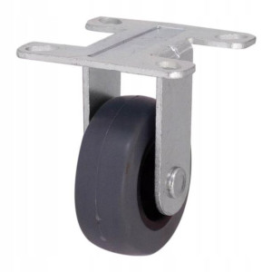Zestaw jezdny fi 50 mm 40 kg płyta stała z kołem