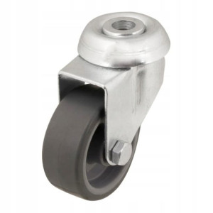 Zestaw meblowy fi 50 mm 40 kg otwór obrotowy M11 z kołem