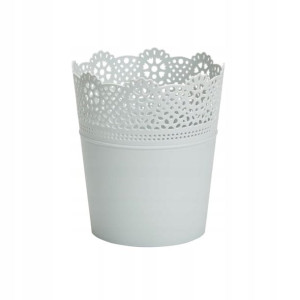 Doniczka Lace 13,5 cm egg
