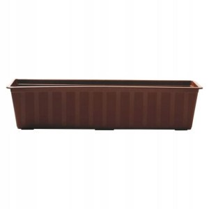 Skrzynka balkonowa Prosperplast 60 cm brąz