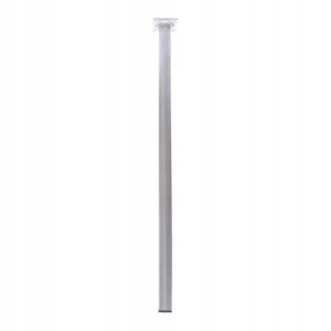 Noga okrągła Fikszo 30 x 700 mm srebrnoszary