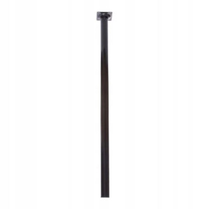 Noga okrągła Fikszo 30 x 700 mm czarny