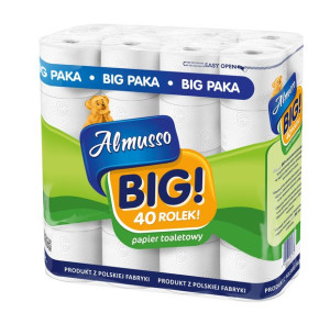 Papier Toaletowy Almusso Big 3 Warstwy 40 Rolek